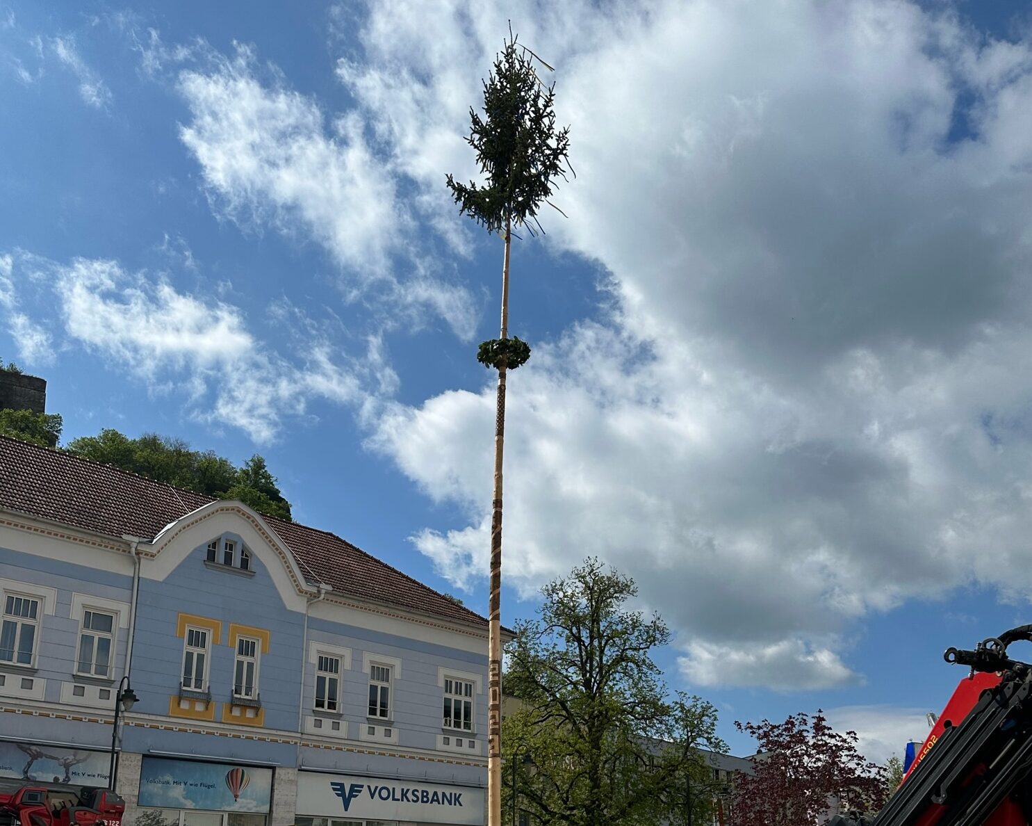 Ein Maibaum für Güssing